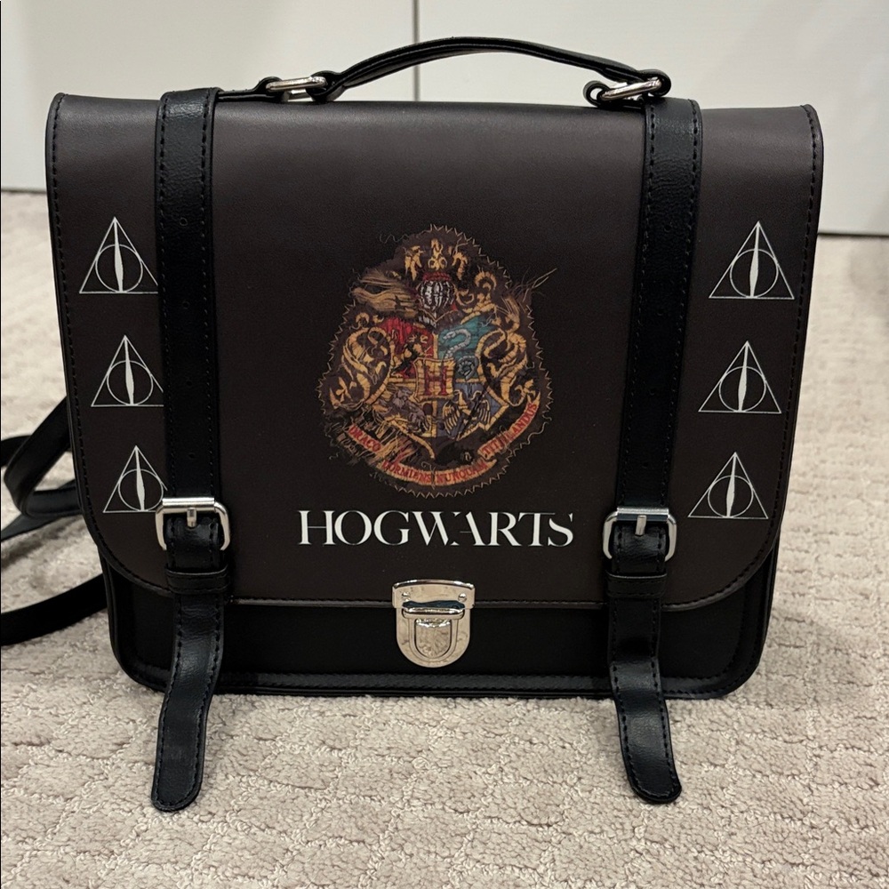 Harry Potter Black Satchel Bag
